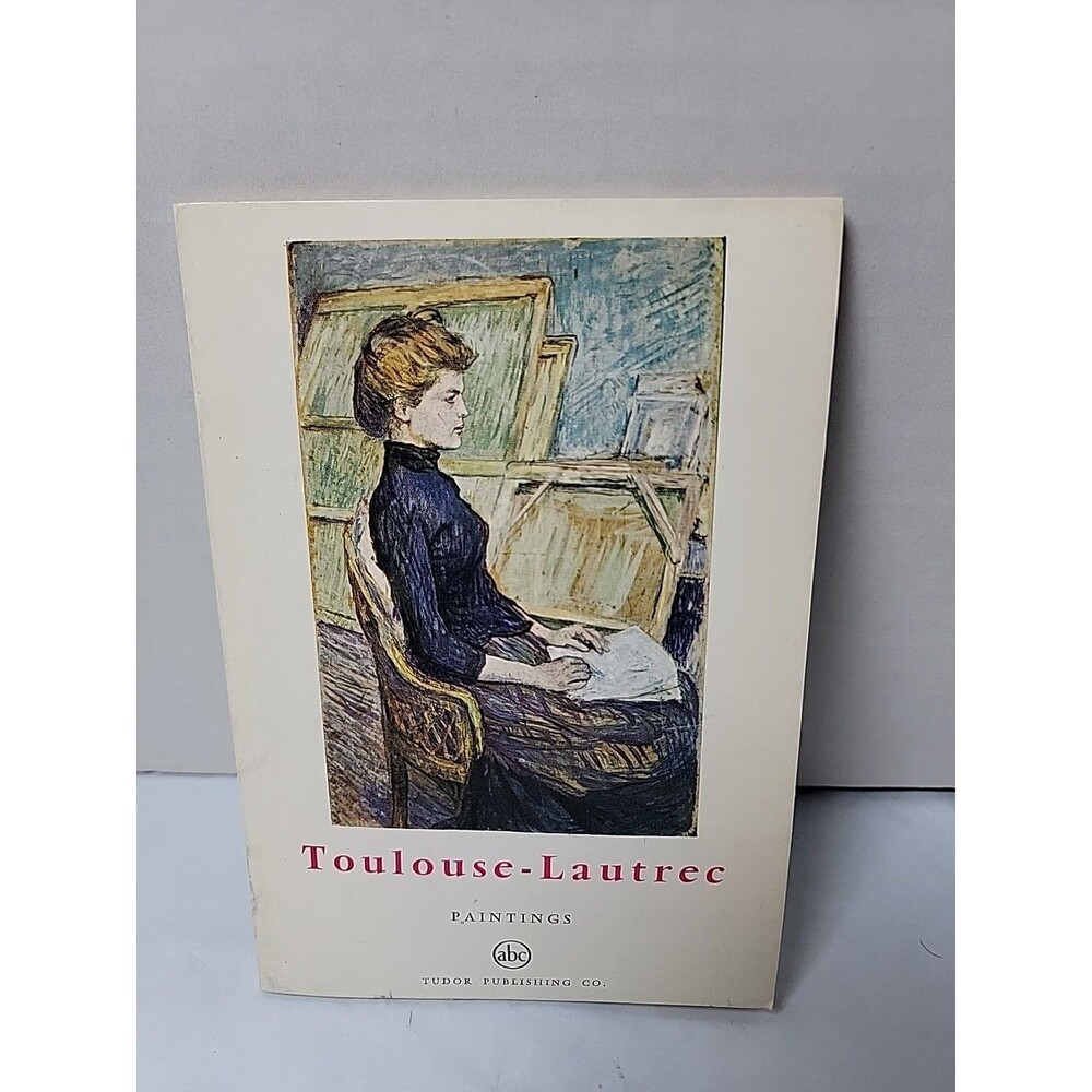 Vintage 1966 Toulouse-Lautrec Paintings Little Library of Art Book Tudor Publish